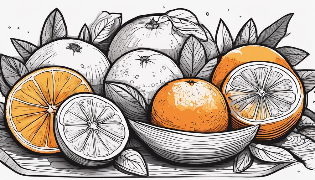 vitamin c rich citrus fruits
